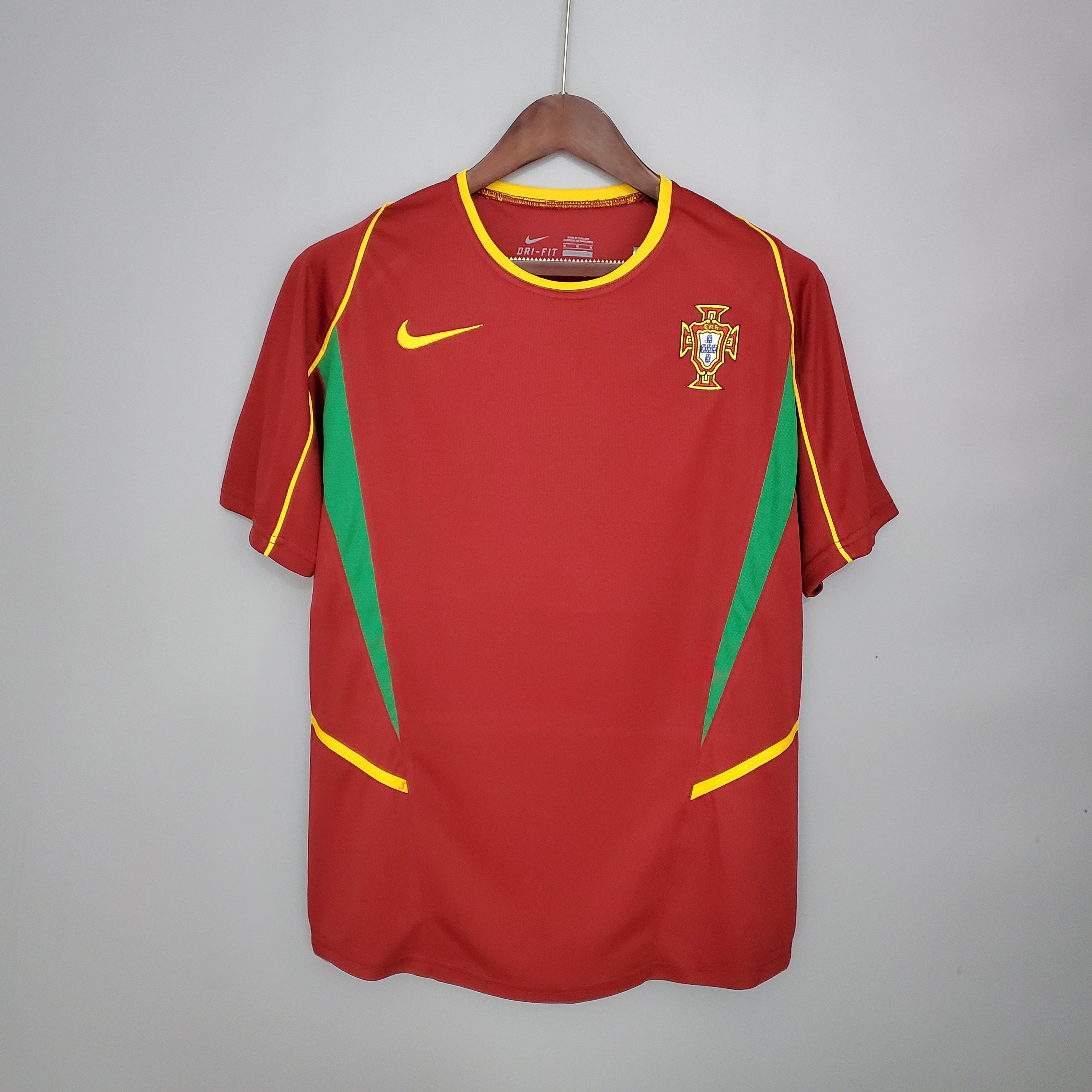 Portugal home jersey. Season 2002