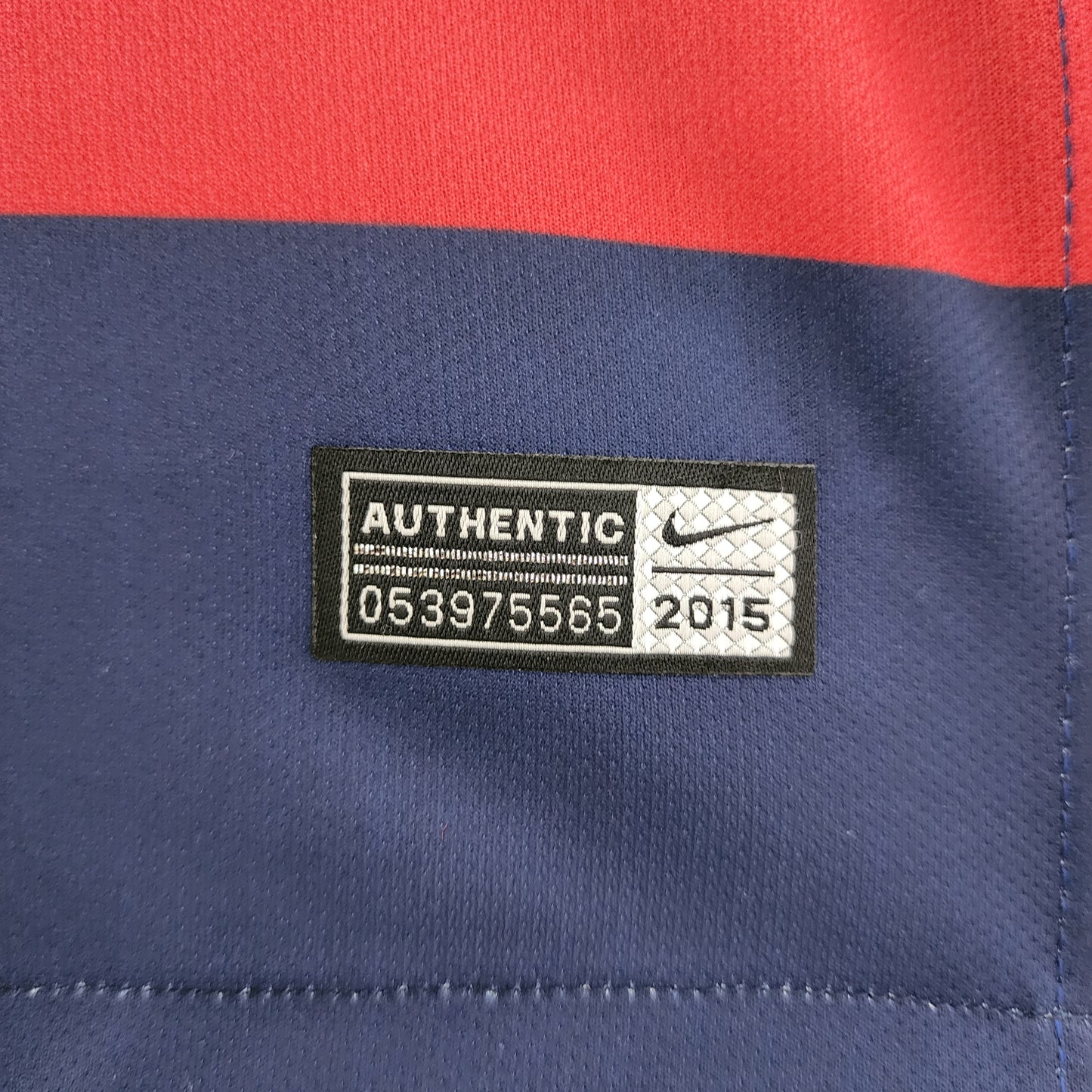 Barcelona home jersey. Season 15/16