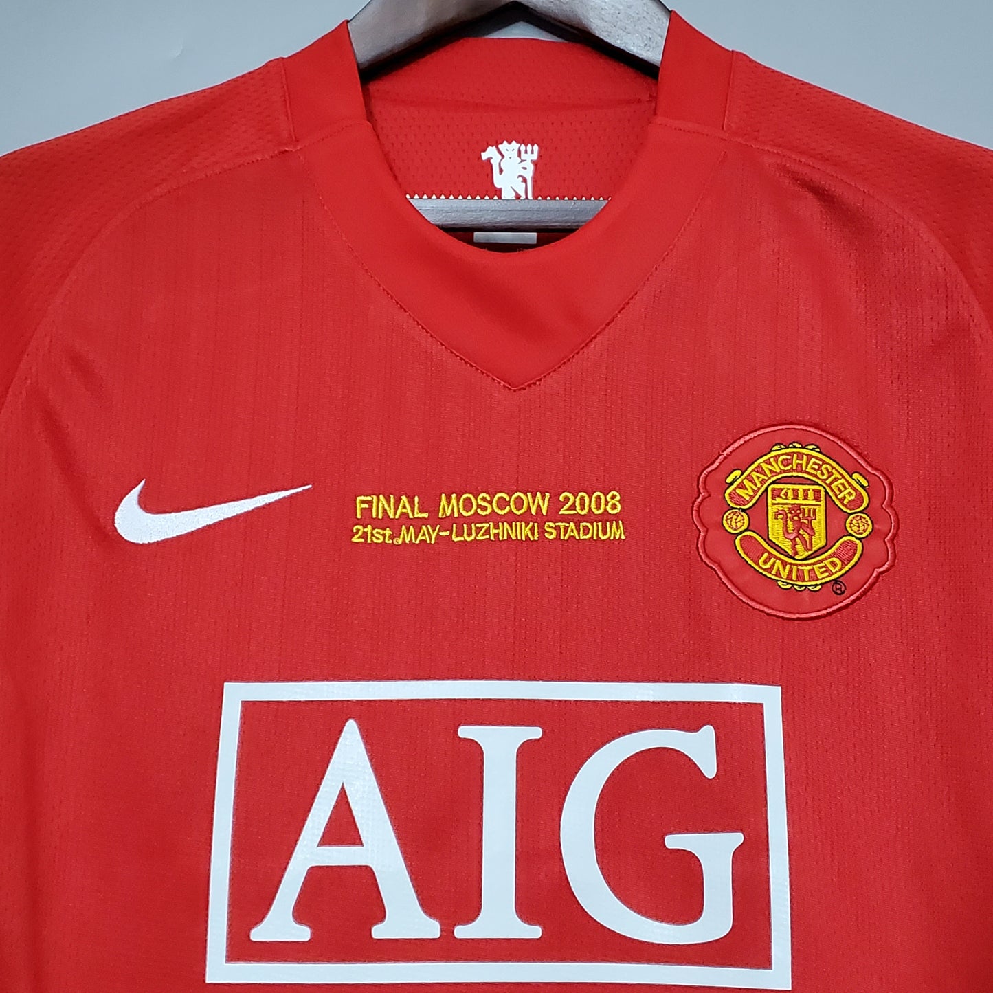 Manchester United 2008 UCL Final jersey. Season 07/08