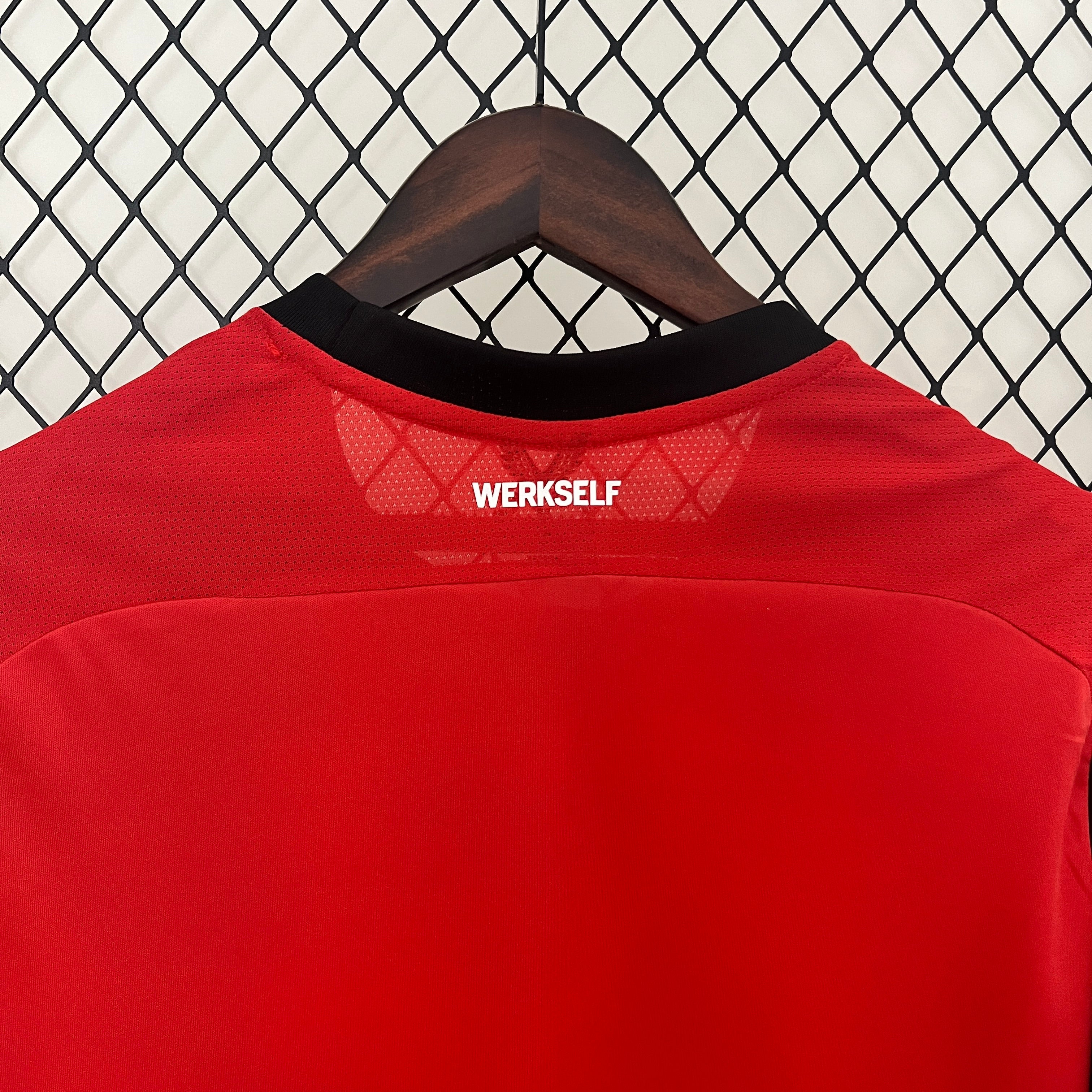 Bayer Leverkusen home jersey. Season 24/25