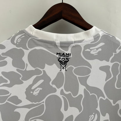 Inter Miami x BAPE Collaboration jersey. (grey)