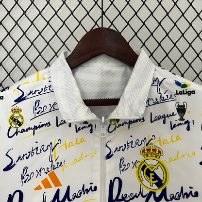 Real Madrid double-sided Windbreaker