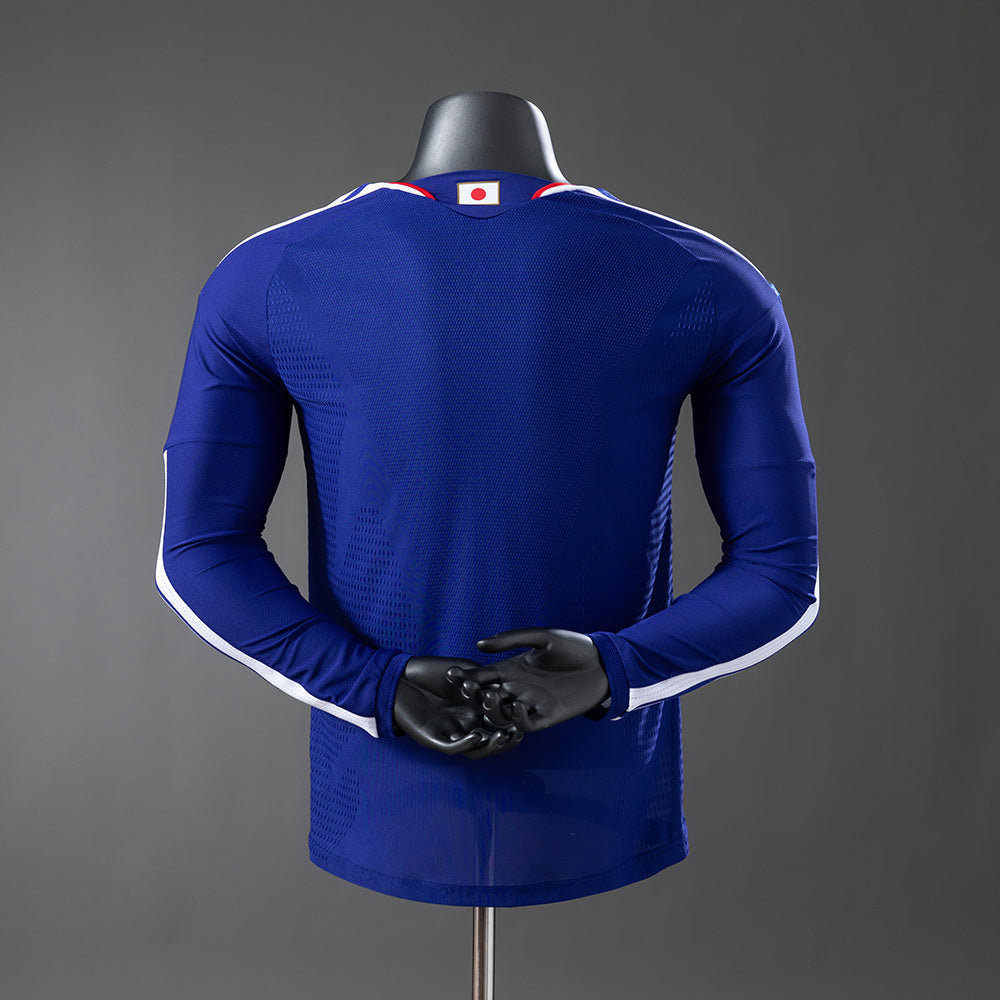 Japan Home Longsleeve jersey for the 2026 FIFA World Cup (Player Version)