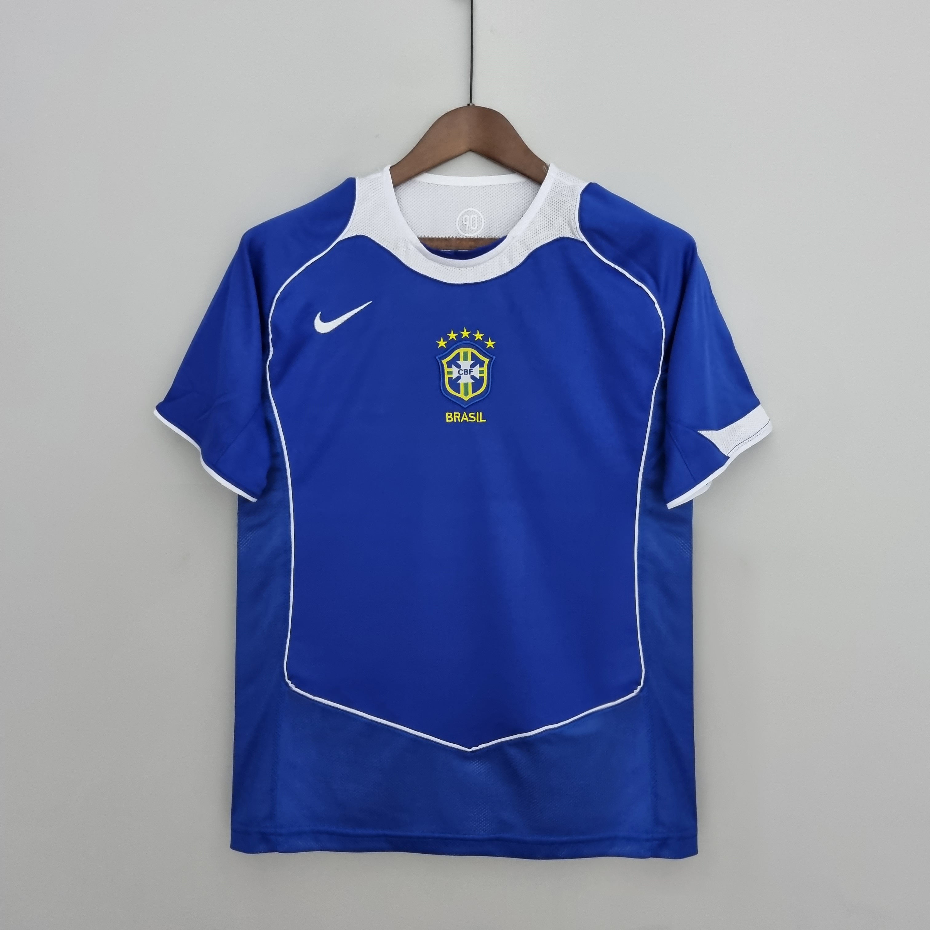 Brazil away Total 90 jersey. Season 2004