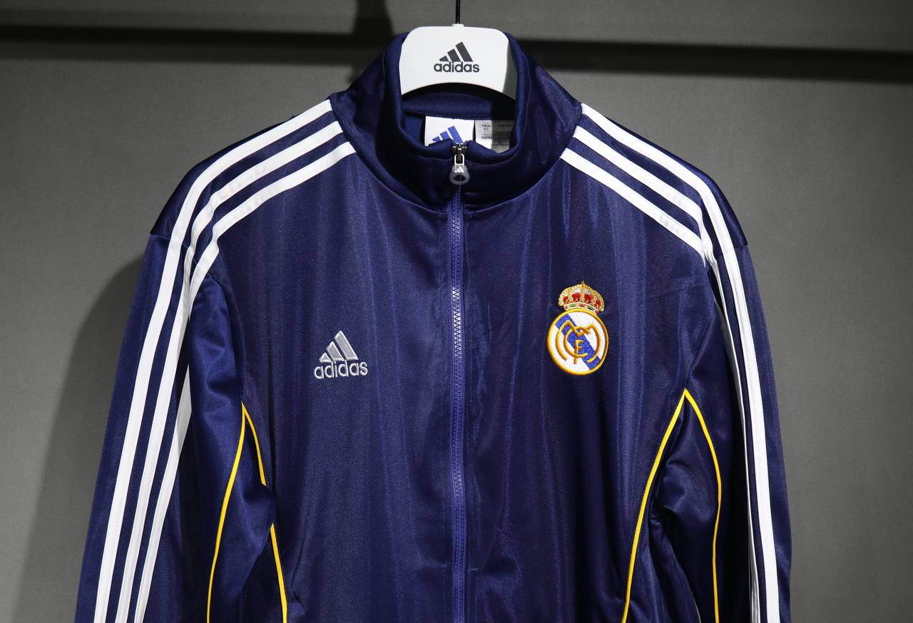 Real Madrid 1999 Vintage Adidas Tracksuit