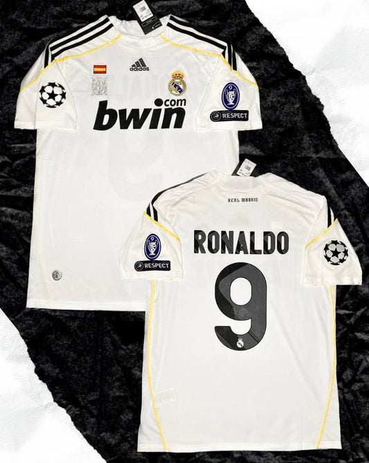 Real Madrid home jersey. Season 09/10. Cristiano Ronaldo