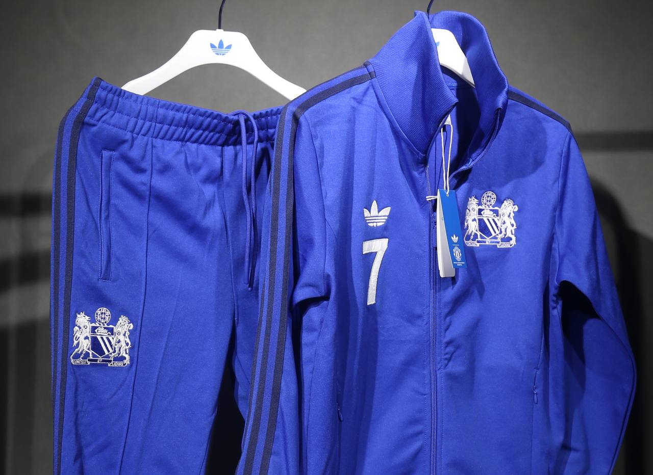 Manchester United George Best Adidas Track Top