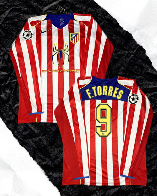 Atletico Madrid home jersey. Season 04/05. Fernando Torres