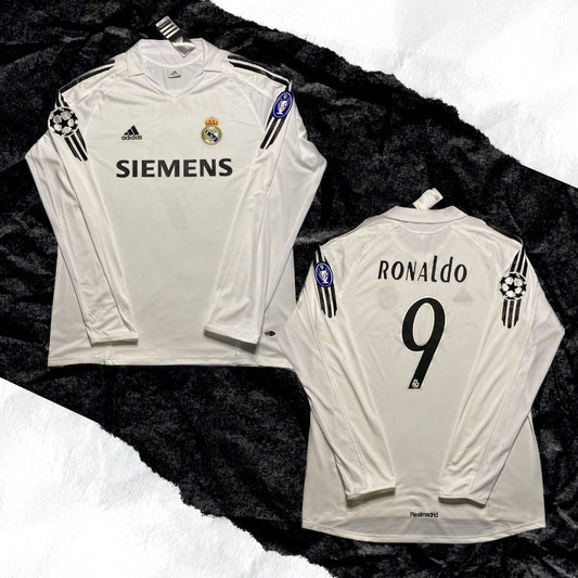 Real Madrid home jersey. Season 05/06. Ronaldo Nazario