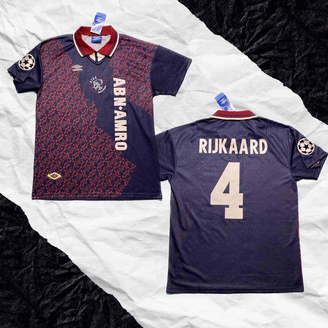 Ajax Amsterdam Champions League Final away jersey. Season 95/96. Frank Rijkaard