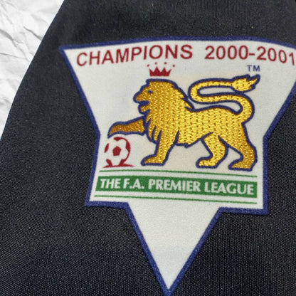 Manchester United 100 years Anniversary double sided away jersey. Season 01/02. Ruud van Nistelrooy.