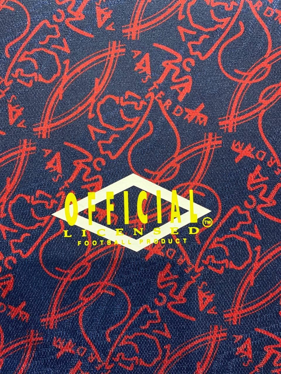 Ajax Amsterdam Champions League Final away jersey. Season 95/96. Frank Rijkaard