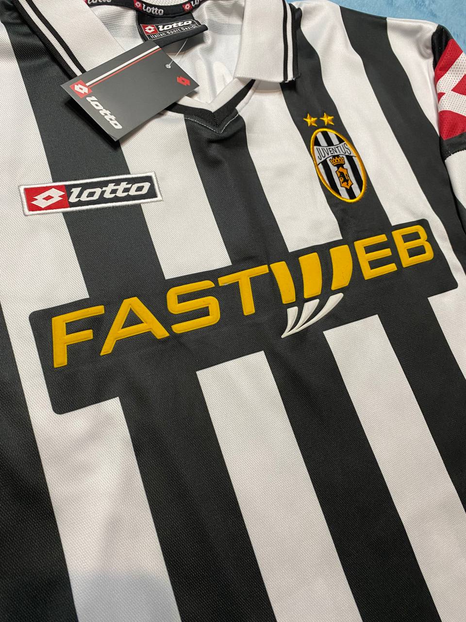 Juventus home jersey. Season 01/02. Edgar Davids
