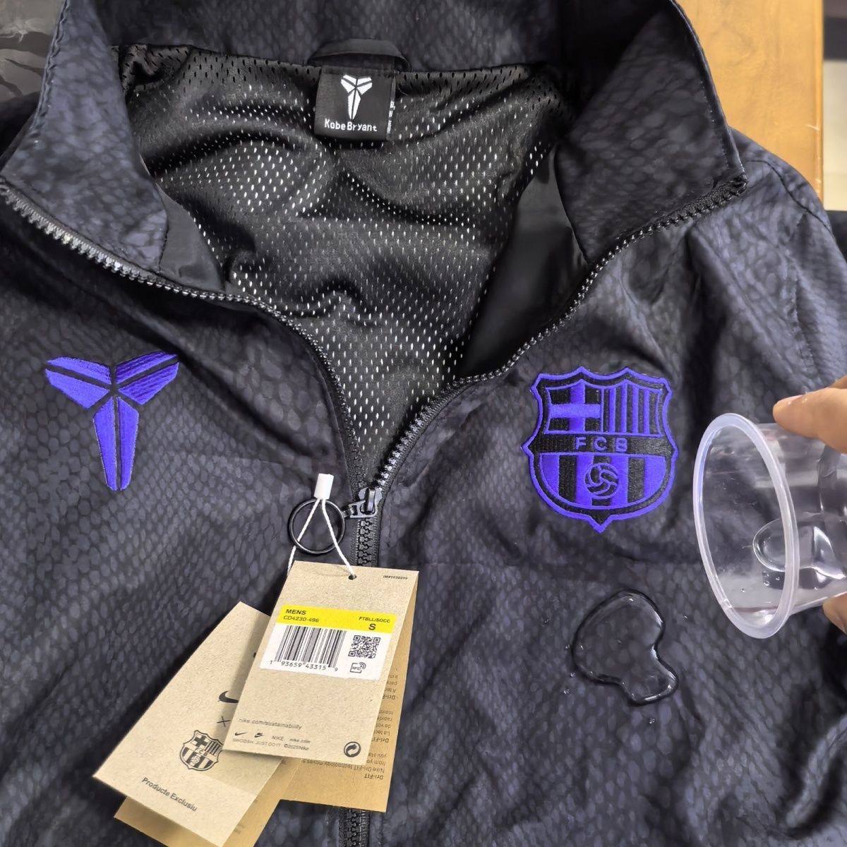 Barcelona x MAMBA Kobe Bryant windbreaker