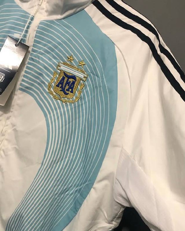 Argentina 2006 Adidas Teamgeist pre-match windbreaker