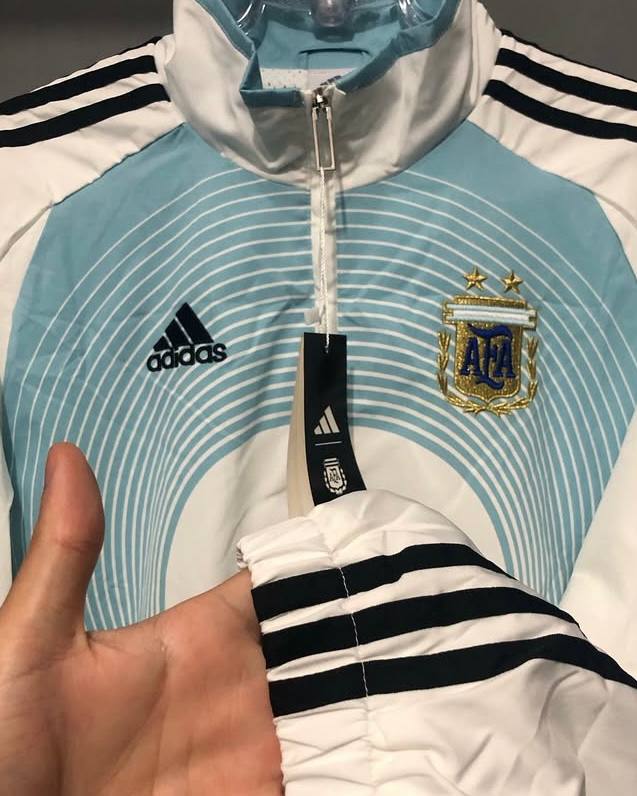 Argentina 2006 Adidas Teamgeist pre-match windbreaker